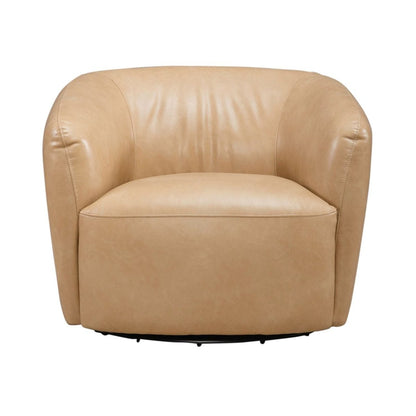 Donovan - Upholstered Swivel Accent Chair - Tan Swivel Chairs by Liberty Furniture - Walls Furniture & Mattress