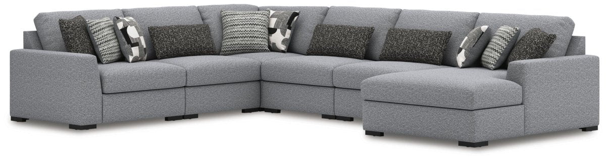 Bealton - Sectional Stationary Sectionals by Benchcraft® - Walls Furniture & Mattress