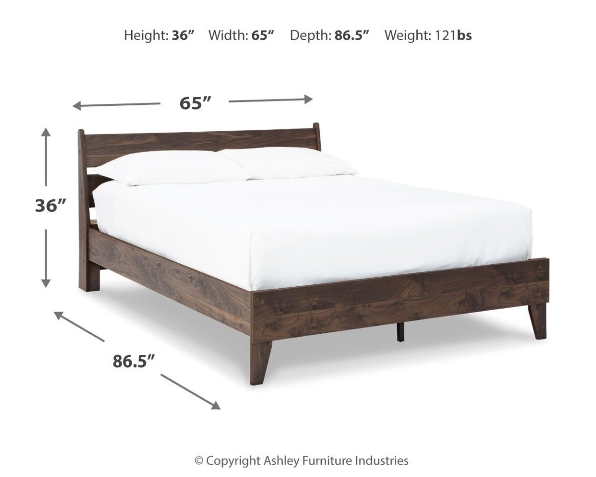 Calverson - Panel Platform Bed Platform Beds by Signature Design by Ashley® - Walls Furniture & Mattress