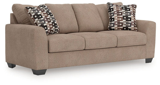 Triston - Peaks - Suede - Queen Sofa Sleeper Sleeper Sofas by Benchcraft® - Walls Furniture & Mattress