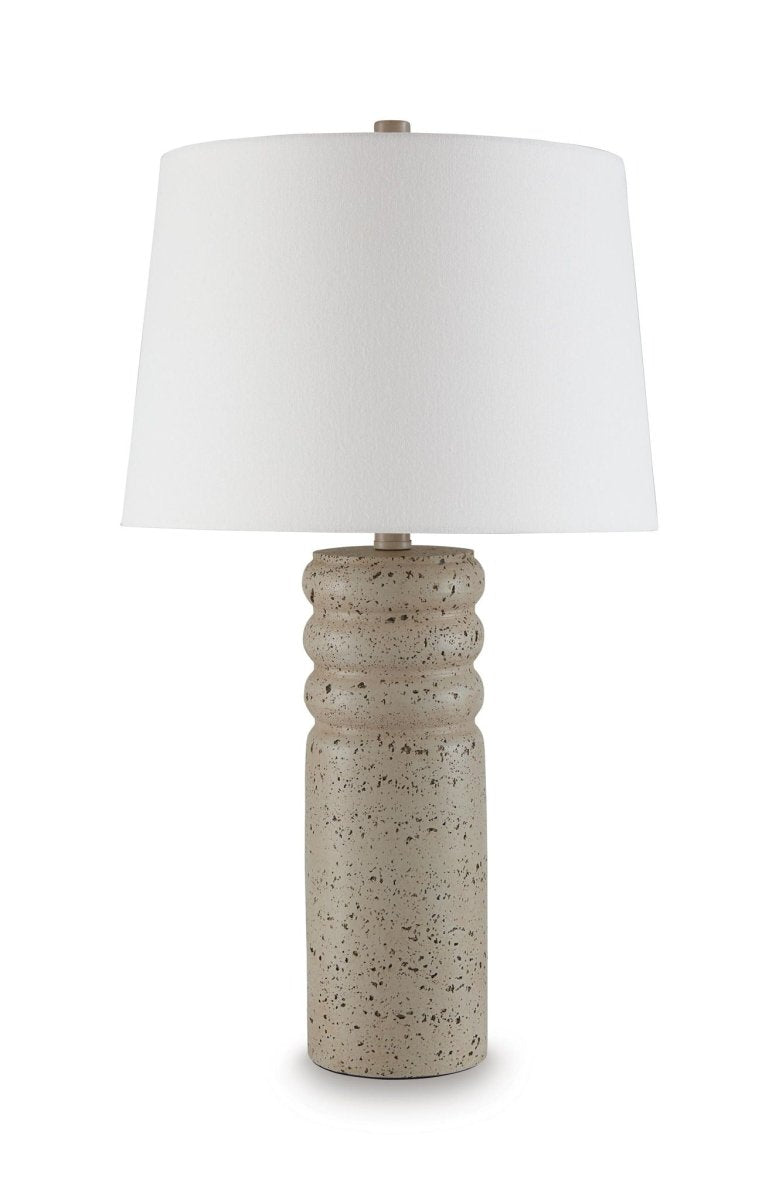 Callbrook - Poly Table Lamp (Set of 2) - Beige Table Lamps by Signature Design by Ashley® - Walls Furniture & Mattress