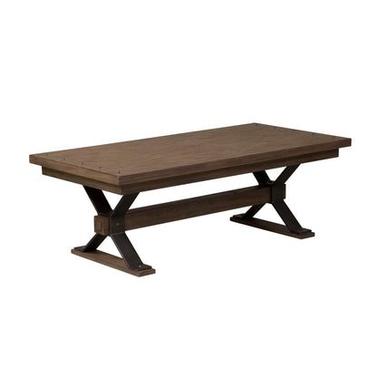 Sonoma Road - 3 Piece Set (1 Cocktail 2 End Tables) - Light Brown Table Sets by Liberty Furniture - Walls Furniture & Mattress