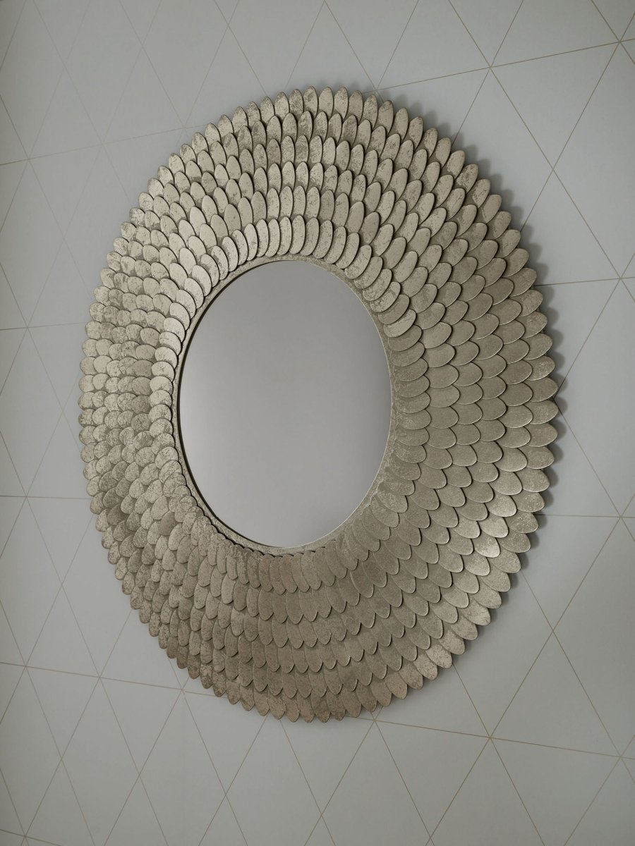 Wrightmund - Champagne Finish - Accent Mirror Accent Mirrors by Signature Design by Ashley® - Walls Furniture & Mattress