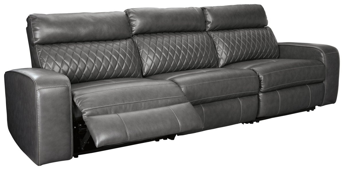 Samperstone - Power Reclining Sectional Reclining Sectionals by Signature Design by Ashley® - Walls Furniture & Mattress