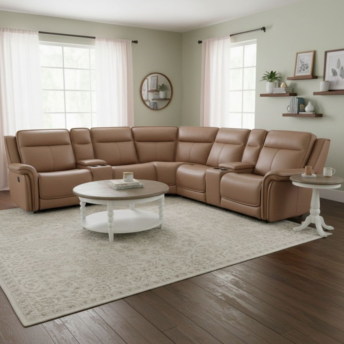 Turnberry Park - Opt 3 Piece Set (Cocktail Table And 2 End Tables) - White Table Sets by Liberty Furniture - Walls Furniture & Mattress