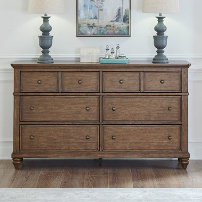 Twin Lakes - 6 Drawer Dresser Dresser & Mirror by Liberty Furniture - Walls Furniture & Mattress