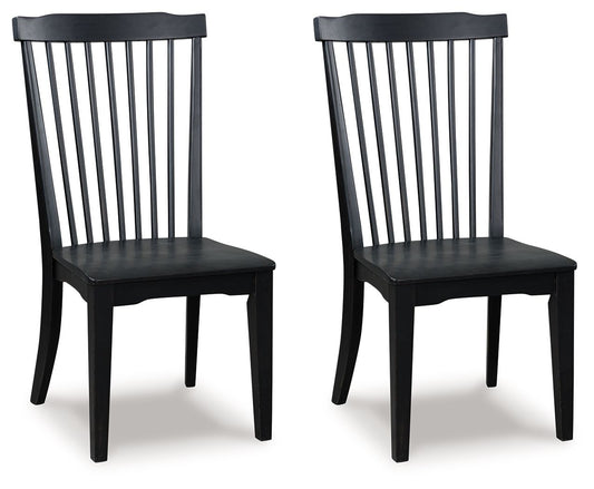 Greddinton - Dining Room Side Chair (Set of 2) Chair Sets by Signature Design by Ashley® - Walls Furniture & Mattress