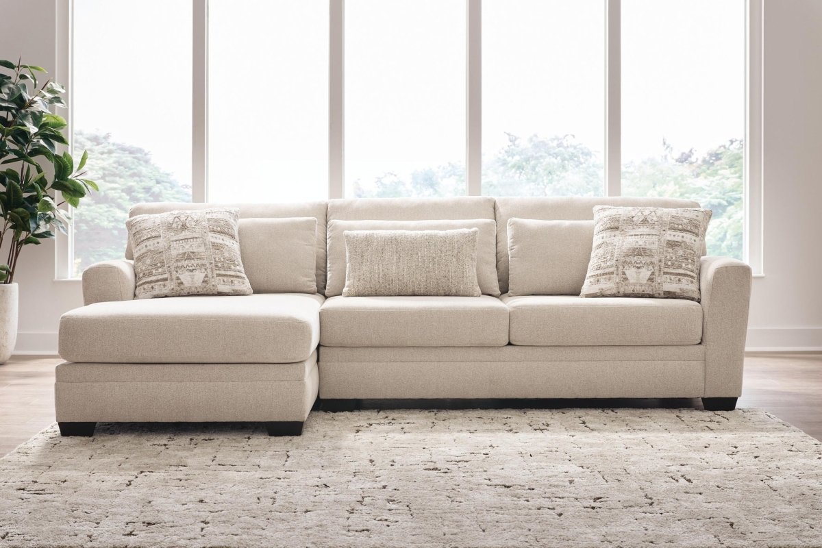 Mandi Point - Sectional Stationary Sectionals by Benchcraft® - Walls Furniture & Mattress