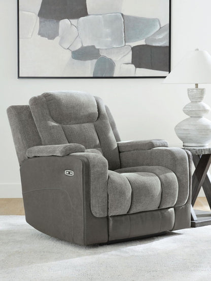 Mixed Motion - Power Recliner With Adjustable Headrest Reclining Chairs by Signature Design by Ashley® - Walls Furniture & Mattress