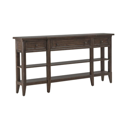 Paradise Valley - Hall Console Table - Dark Brown Console Tables by Liberty Furniture - Walls Furniture & Mattress