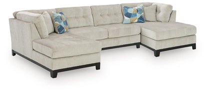 Maxon Place - Sectional Stationary Sectionals by Benchcraft® - Walls Furniture & Mattress