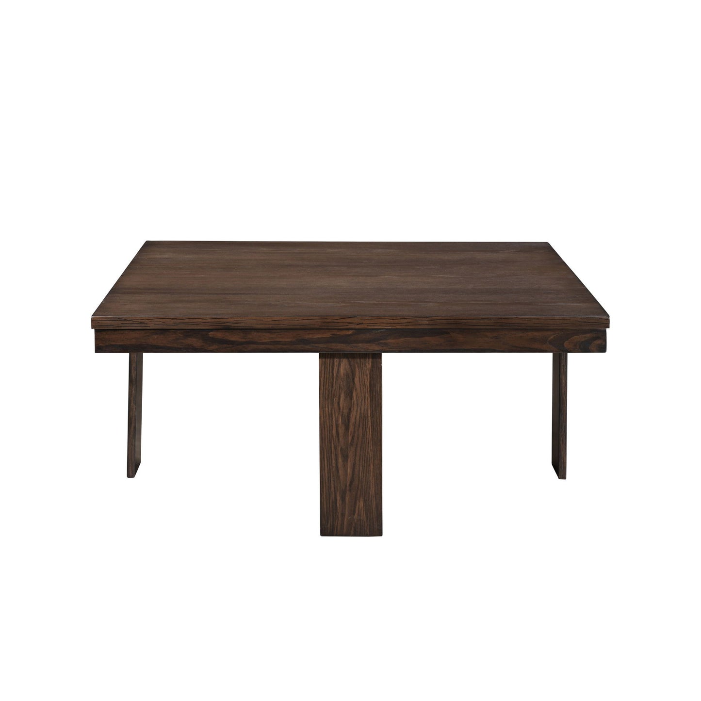 Paxton - 5 Piece Storage Coffee Table With 4 Tuck-In Ottomans - Dark Brown