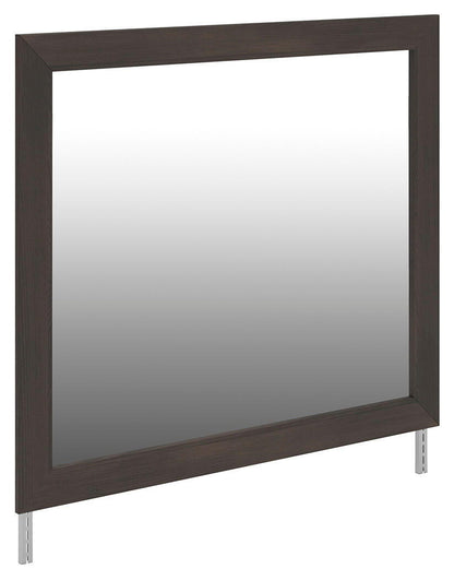 Shaehartin - Bedroom Mirror - Dark Brown