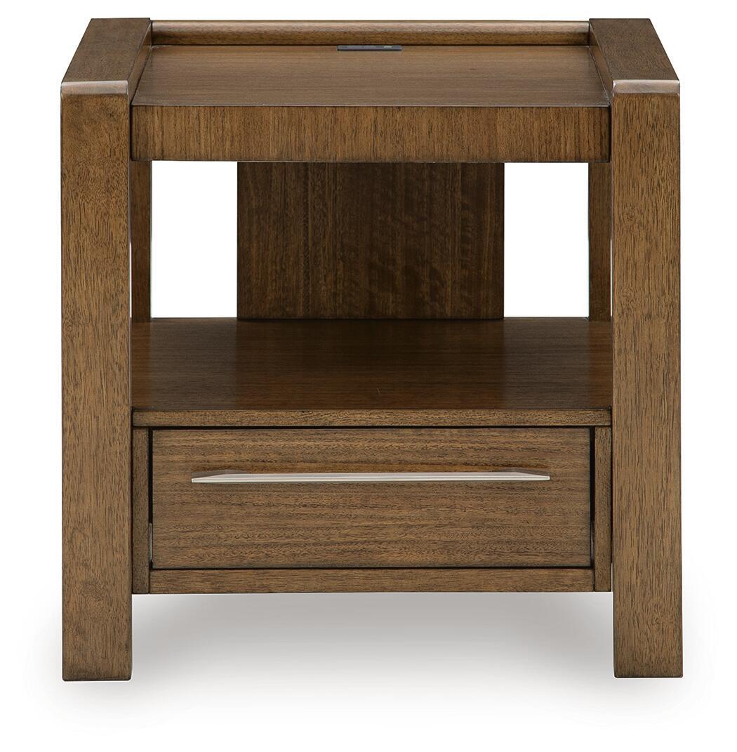 Marxmore - Square End Table - Brown End Tables by Signature Design by Ashley® - Walls Furniture & Mattress