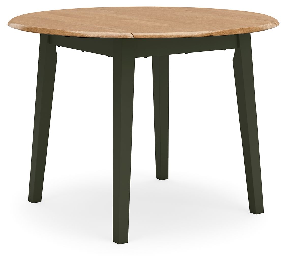 Gesthaven - Round Dining Room Drop Leaf Table Set 5 Piece Dining Room Sets by Signature Design by Ashley® - Walls Furniture & Mattress