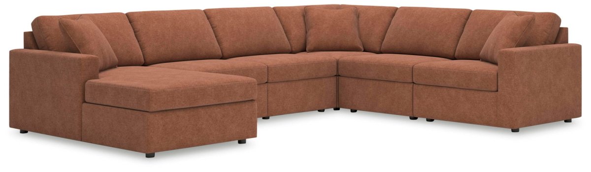 Modmax - Sectional - Spice Stationary Sectionals by Signature Design by Ashley® - Walls Furniture & Mattress
