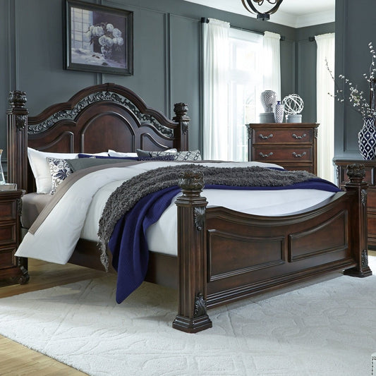 Messina Estates - Poster Bed Poster Beds by Liberty Furniture - Walls Furniture & Mattress
