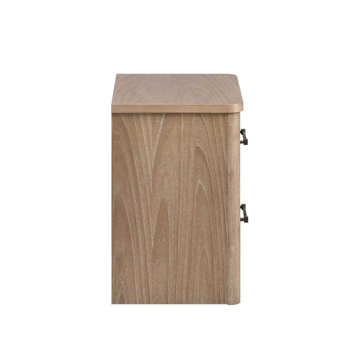 Anika - 2 Drawer Nightstand - Natural / Brown Accent Nightstands by New Classic - Walls Furniture & Mattress