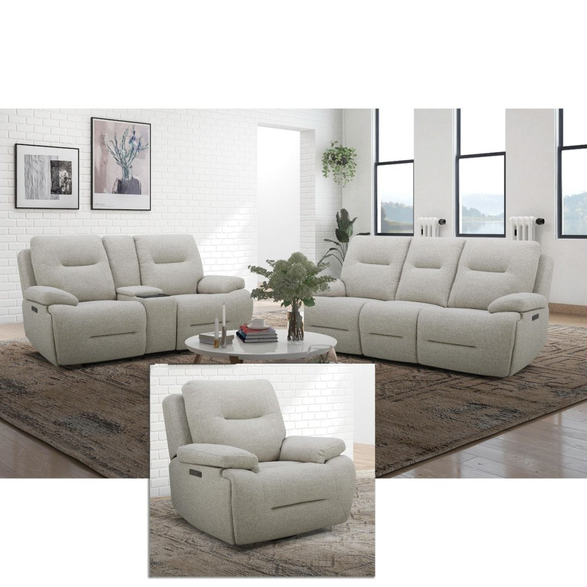 Cameron - Sofa Set Reclining Sofas & Loveseats by Liberty Furniture - Walls Furniture & Mattress