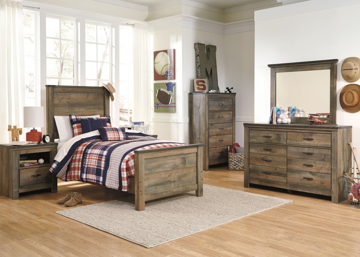 Trinell - Panel Bed Storage Beds by Signature Design by Ashley® - Walls Furniture & Mattress