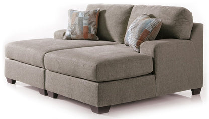 Newellen - Sectional Stationary Sectionals by Benchcraft® - Walls Furniture & Mattress