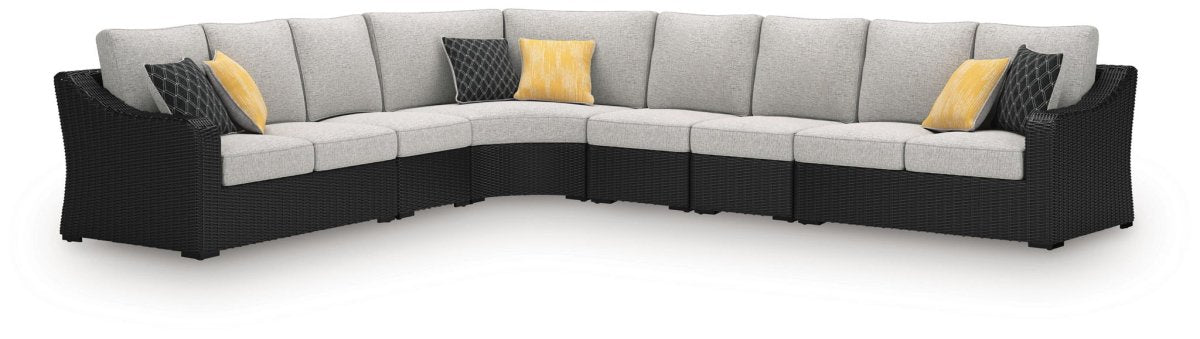 Beachcroft - Outdoor Sectional Stationary Sectionals by Signature Design by Ashley® - Walls Furniture & Mattress
