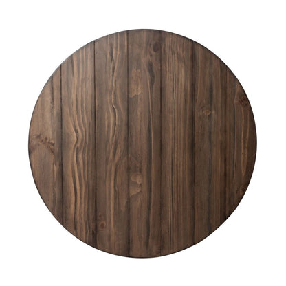 Morgan Creek - Round Cocktail Table - White Cocktail Tables by Liberty Furniture - Walls Furniture & Mattress