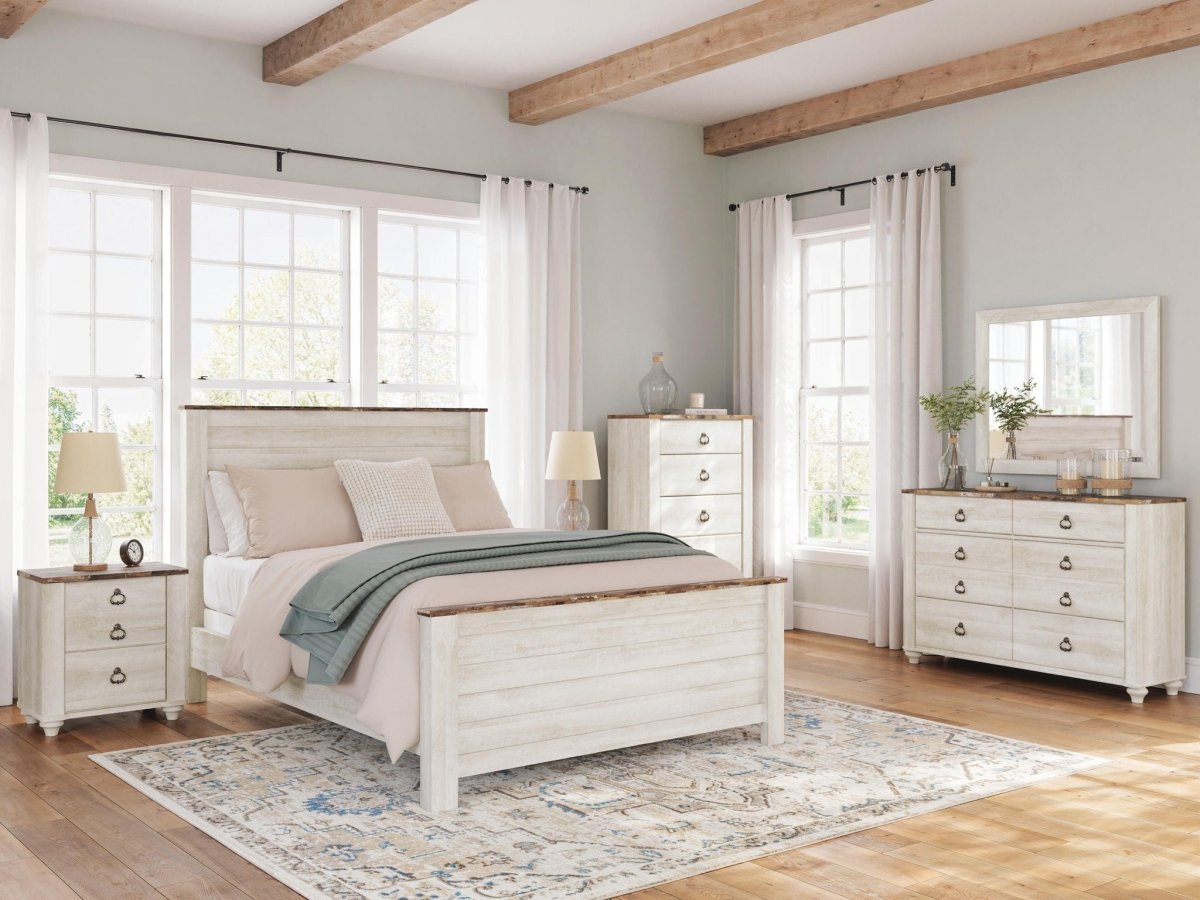 Willowton - Panel Bed Panel Beds by Signature Design by Ashley® - Walls Furniture & Mattress
