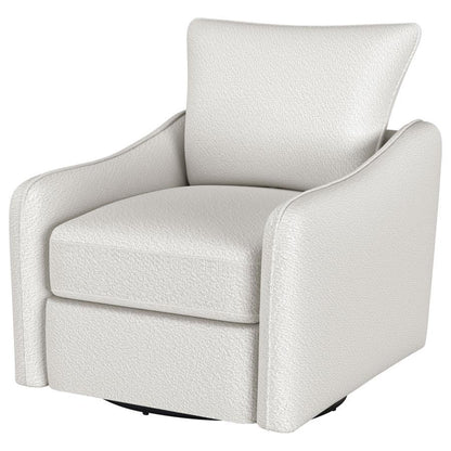 Madia - Upholstered Sloped Arm Swivel Glider Chair Swivel Glider Chairs by Coaster Fine Furniture - Walls Furniture & Mattress