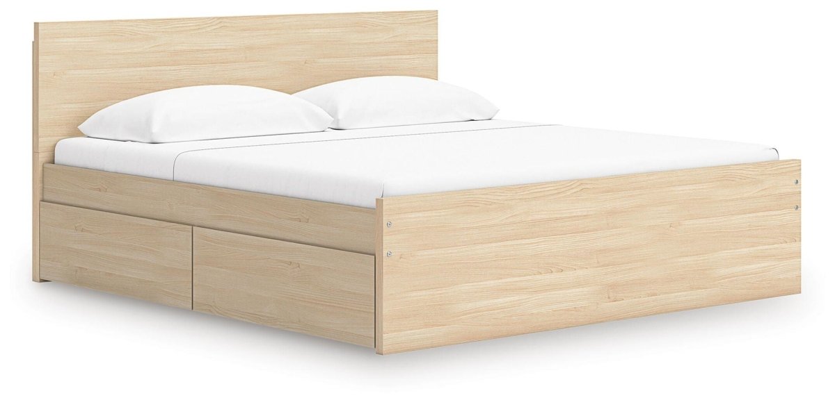Onita - Panel Platform Bed Storage Beds by Signature Design by Ashley® - Walls Furniture & Mattress