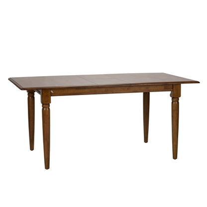 Creations - 5 Piece Butterfly Leaf Set - Dark Brown 5 Piece Dining Room Sets by Liberty Furniture - Walls Furniture & Mattress