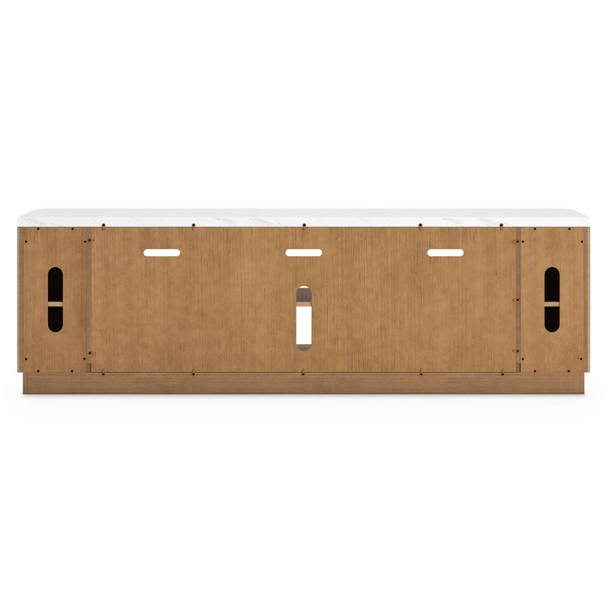 Camdill - XL TV Stand With Fireplace Option - Light Brown TV Stands by Signature Design by Ashley® - Walls Furniture & Mattress
