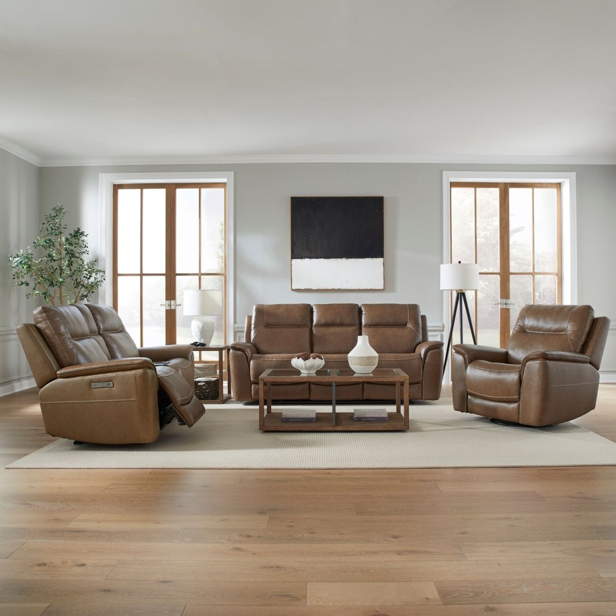 Collins - Sofa Set Reclining Sofas & Loveseats by Liberty Furniture - Walls Furniture & Mattress