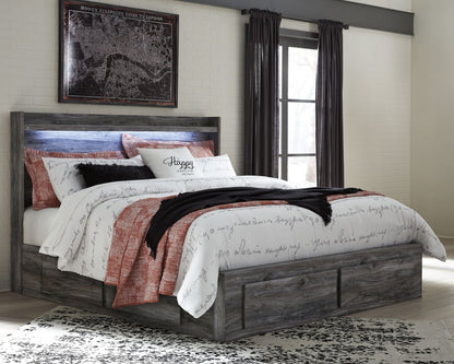 Baystorm - Panel Bedroom Set - Gray 8 + Piece Bedroom Sets by Signature Design by Ashley® - Walls Furniture & Mattress