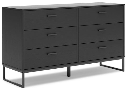 Socalle - Six Drawer Dresser Dressers by Signature Design by Ashley® - Walls Furniture & Mattress