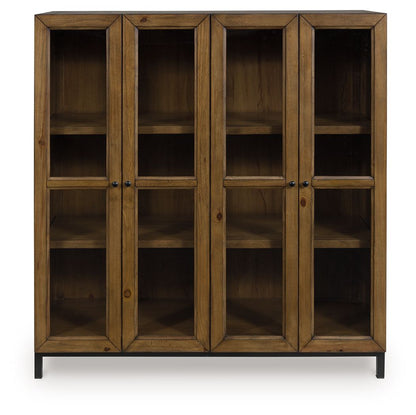 Wrenridge - Gray Brown - Accent Cabinet Accent Cabinets by Signature Design by Ashley® - Walls Furniture & Mattress