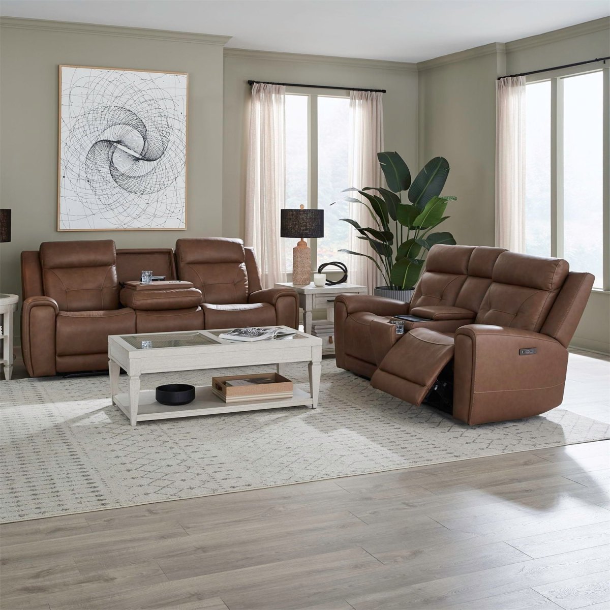 Beckham - Sofa Set Reclining Sofas & Loveseats by Liberty Furniture - Walls Furniture & Mattress
