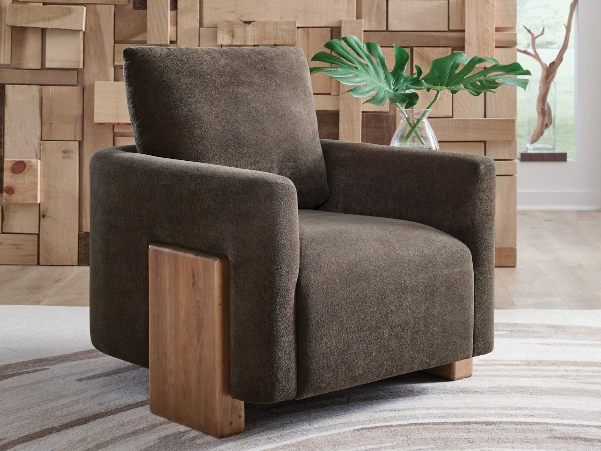 Dairlett - Brown - Accent Chair Accent Chairs by Signature Design by Ashley® - Walls Furniture & Mattress