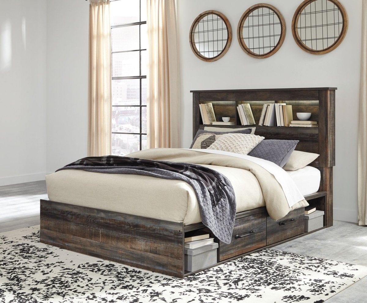 Drystan - Panel Bookcase Bed Panel Beds by Signature Design by Ashley® - Walls Furniture & Mattress