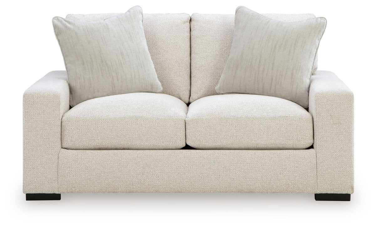 Conlee - Pike - Loveseat - Linen Stationary Loveseats by Signature Design by Ashley® - Walls Furniture & Mattress