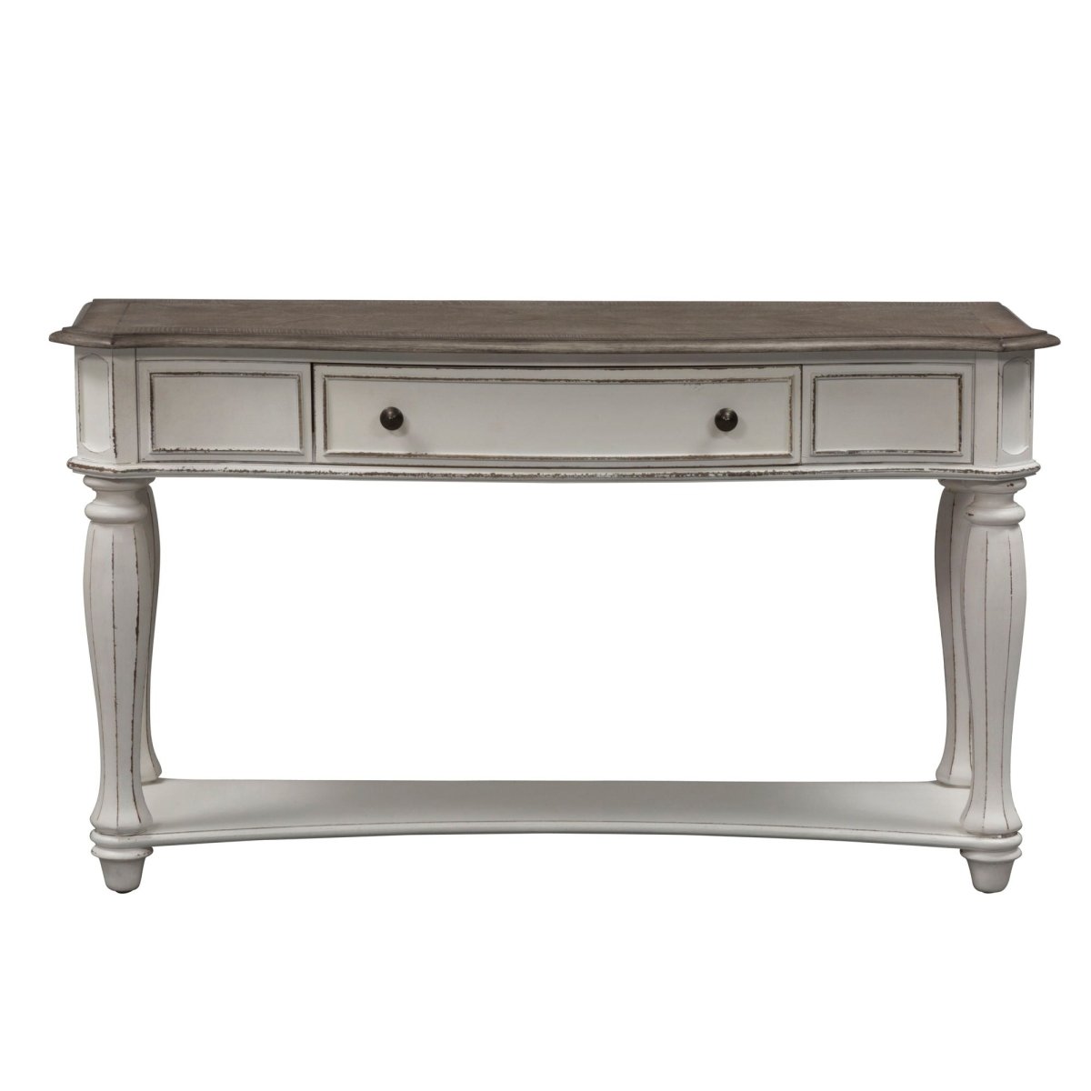Magnolia Manor - Sofa Table - White Sofa Tables by Liberty Furniture - Walls Furniture & Mattress