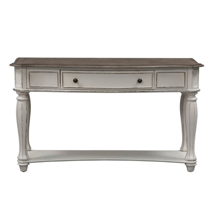 Magnolia Manor - Sofa Table - White Sofa Tables by Liberty Furniture - Walls Furniture & Mattress
