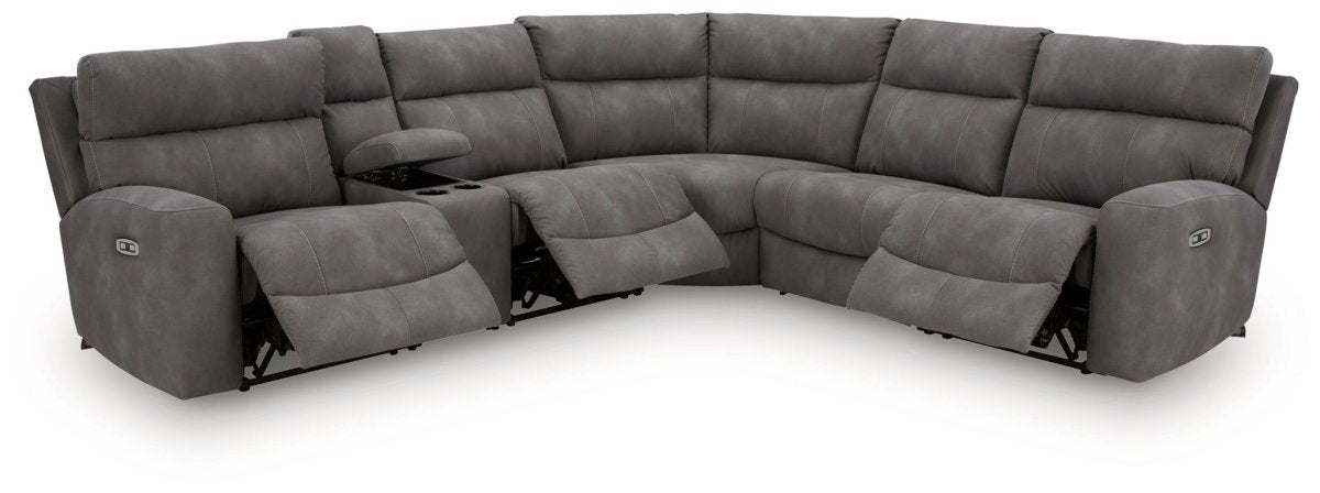 Next - Gen Durapella - Power Reclining Sectional Set 6 Piece Living Room Sets by Signature Design by Ashley® - Walls Furniture & Mattress