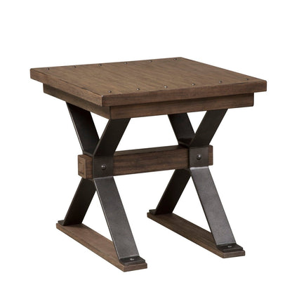 Sonoma Road - End Table - Light Brown End Tables by Liberty Furniture - Walls Furniture & Mattress