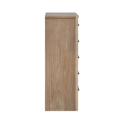 Anika - 5 Drawer Chest - Natural / Brown Accent Chests by New Classic - Walls Furniture & Mattress