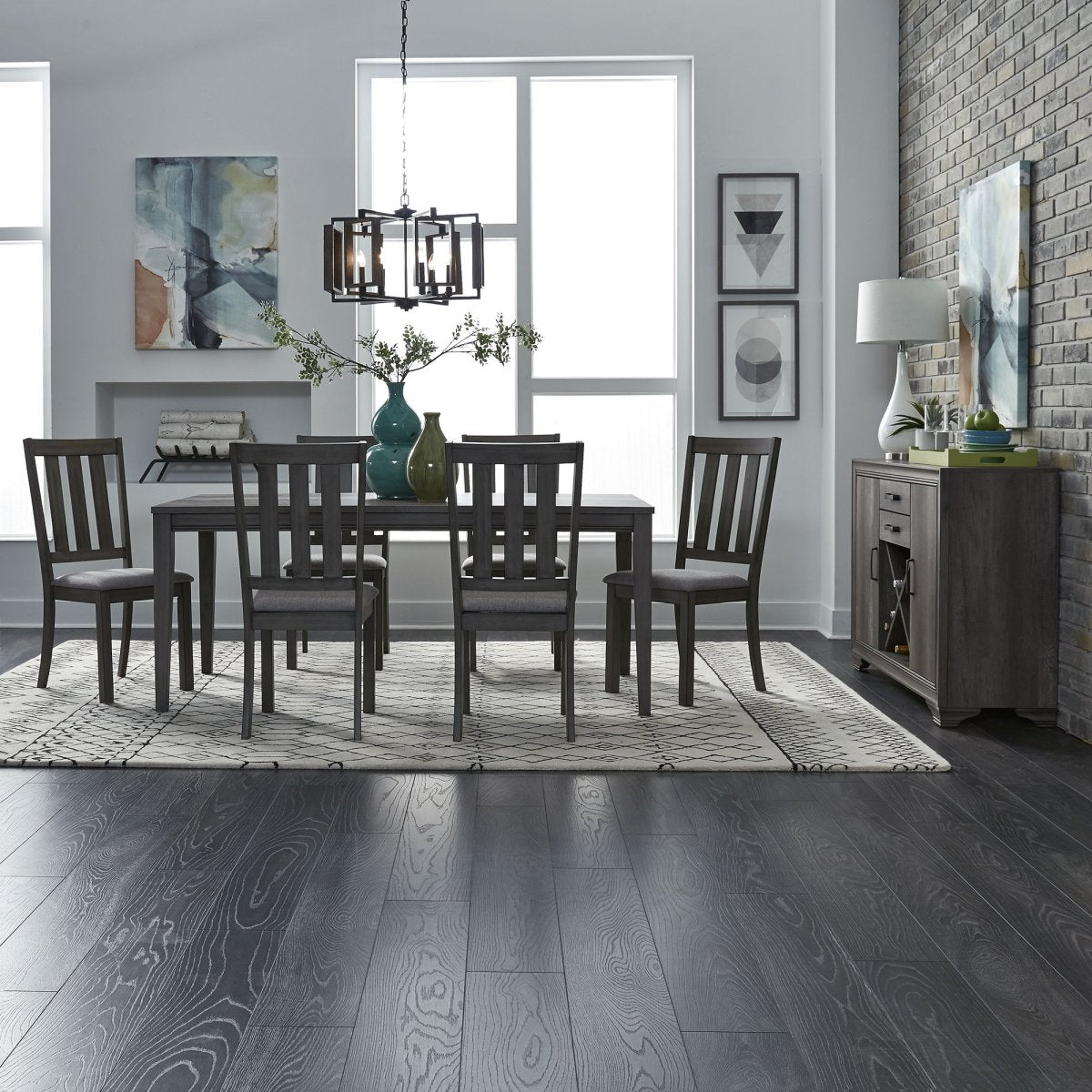 Tanners Creek - Table Set 5 Piece Dining Room Sets by Liberty Furniture - Walls Furniture & Mattress