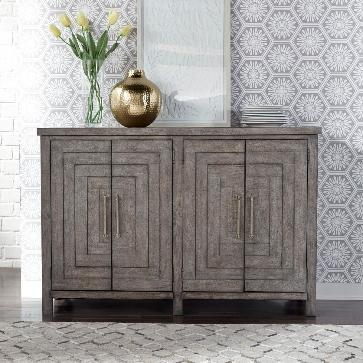Modern Farmhouse - Buffet Buffets by Liberty Furniture - Walls Furniture & Mattress