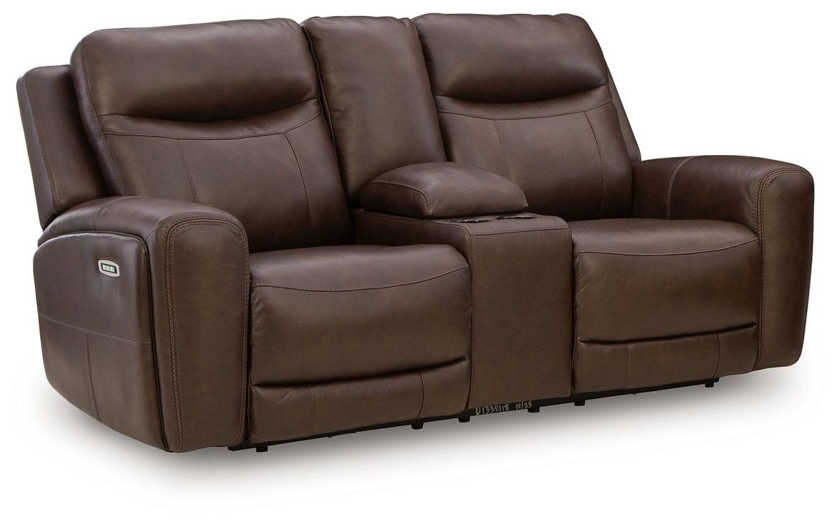 Gravier - Power Reclining Loveseat With Console / Adjustable Headrest - Cordova Reclining Loveseats by Benchcraft® - Walls Furniture & Mattress