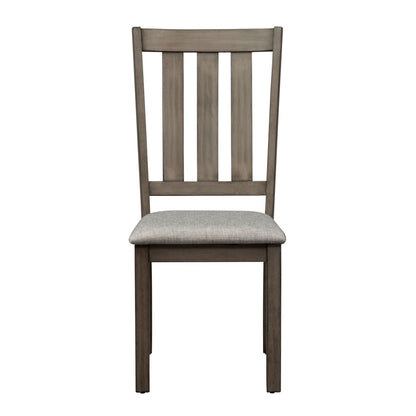 Tanners Creek - Slat Back Side Chair - Dark Gray Side Chairs by Liberty Furniture - Walls Furniture & Mattress