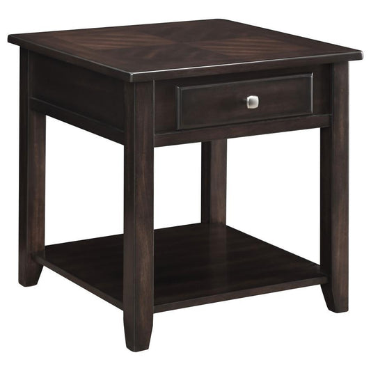 Bradford - 1 - Drawer Wood Table End Tables by CoasterEssence - Walls Furniture & Mattress